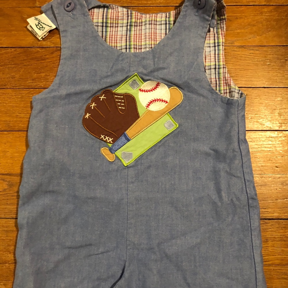 Boys Shortalls size 18 months reversible